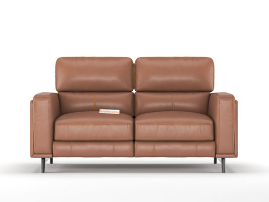 Montes 2 Seater Recliner - Brown - Furnishka