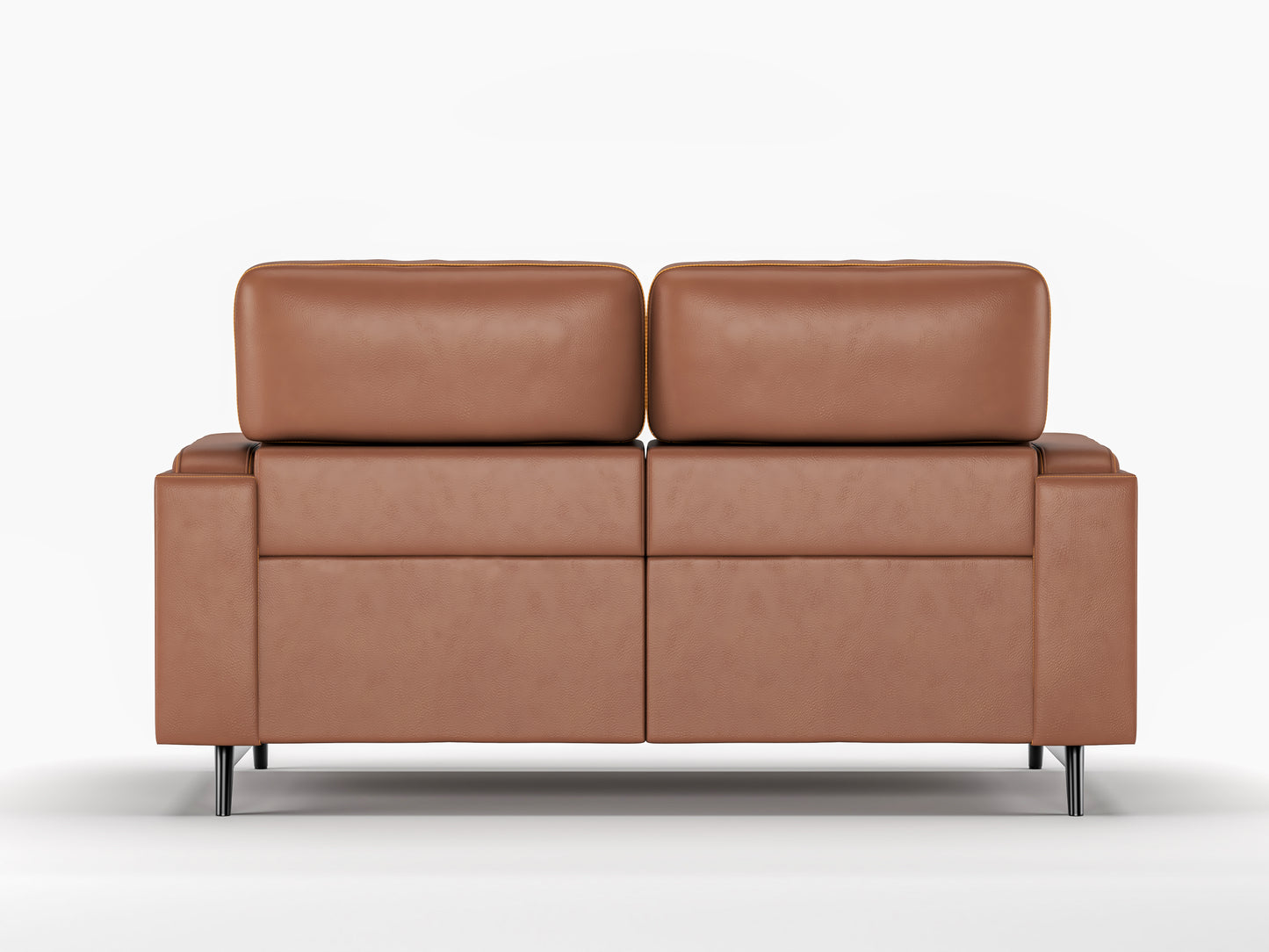 Montes 2 Seater Recliner - Brown - Furnishka