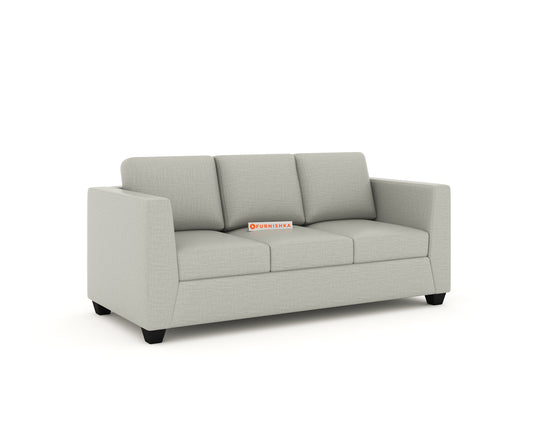 Oliver 3 Seater Sofa Light Beige - Furnishka