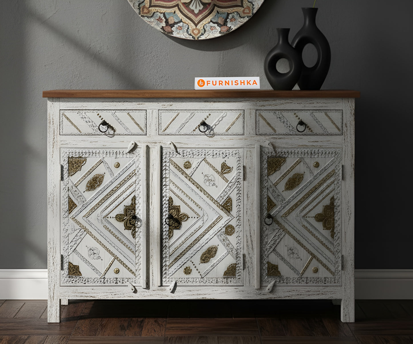 Royal Brass Distressed - Furnishka