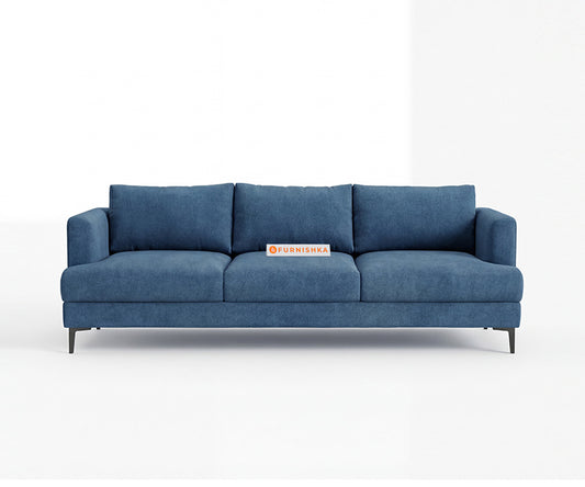 Solos 3 Seater Fabric Sofa - Furnishka