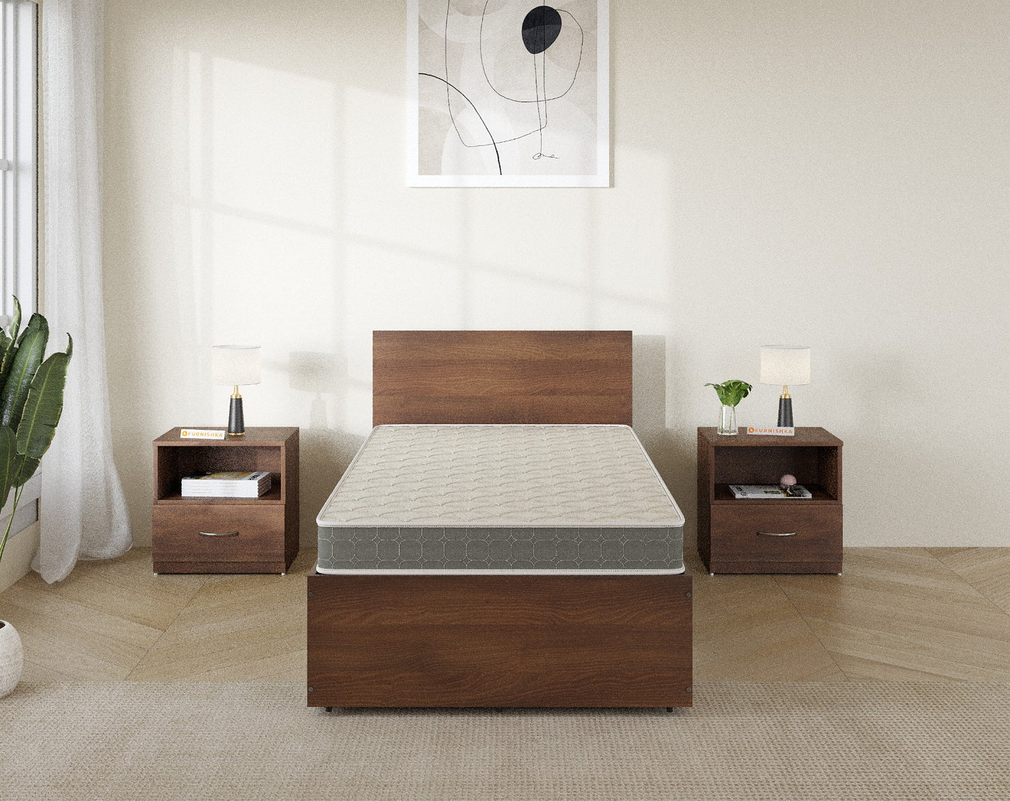 Spine Easy Single Bed Mattress - 6 Inch - Furnishka