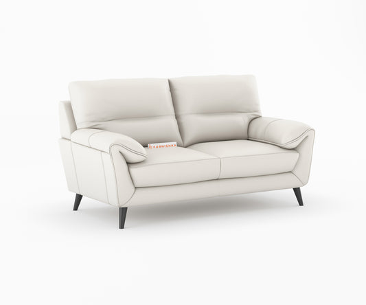Suntory Leather 3+2 Seater Sofa Set Light Beige - Furnishka
