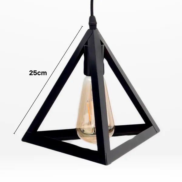 Tiffany Triangle Shape Pendant Hanging Lamp - Furnishka