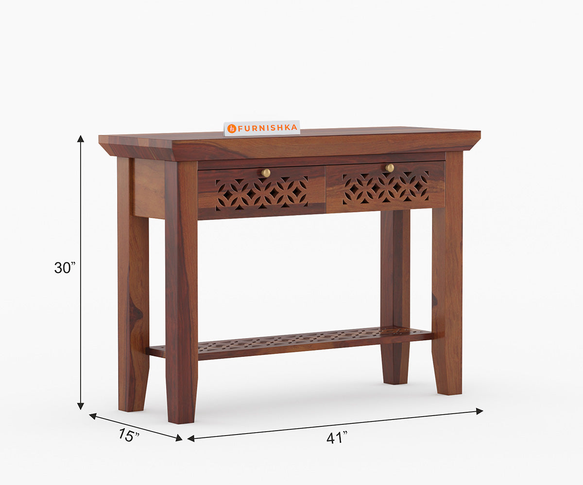 Zovik Sheesham Wood Console Tables