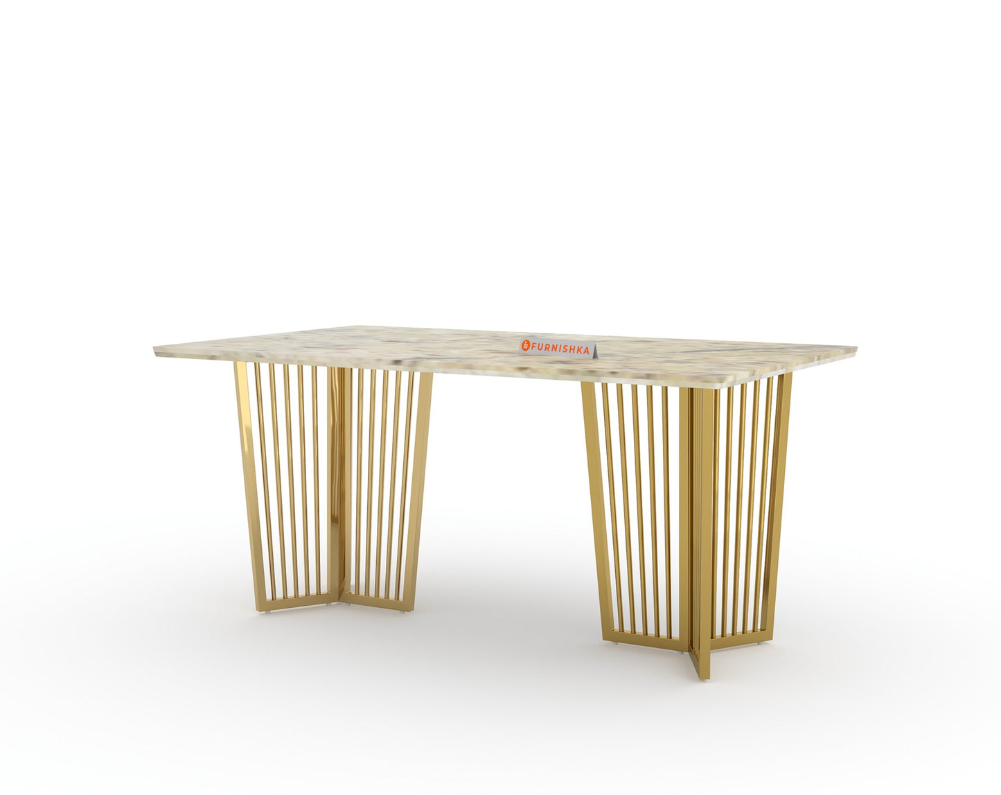 Barolo Dining Table with Australian Onyx Top - 4 Seater - Furnishka