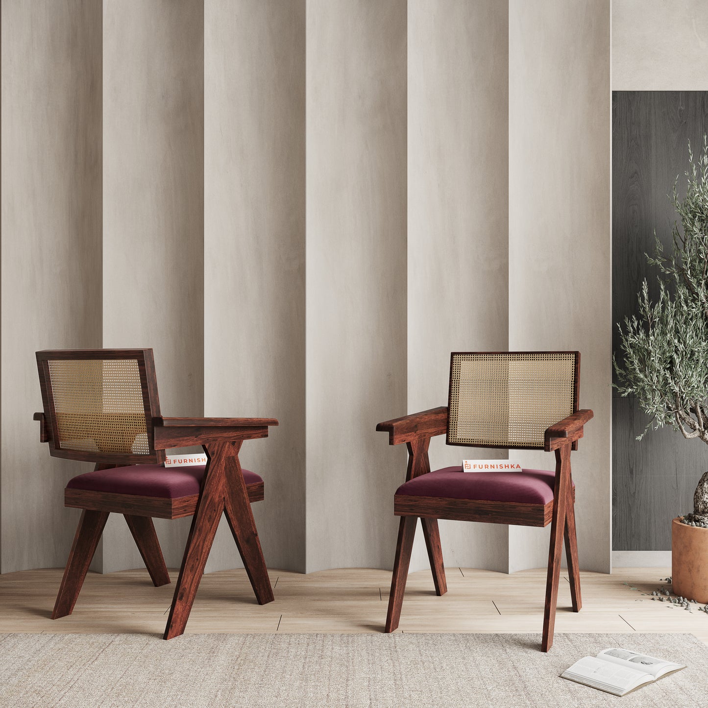 Serena Cane Sheesham Dining Chair