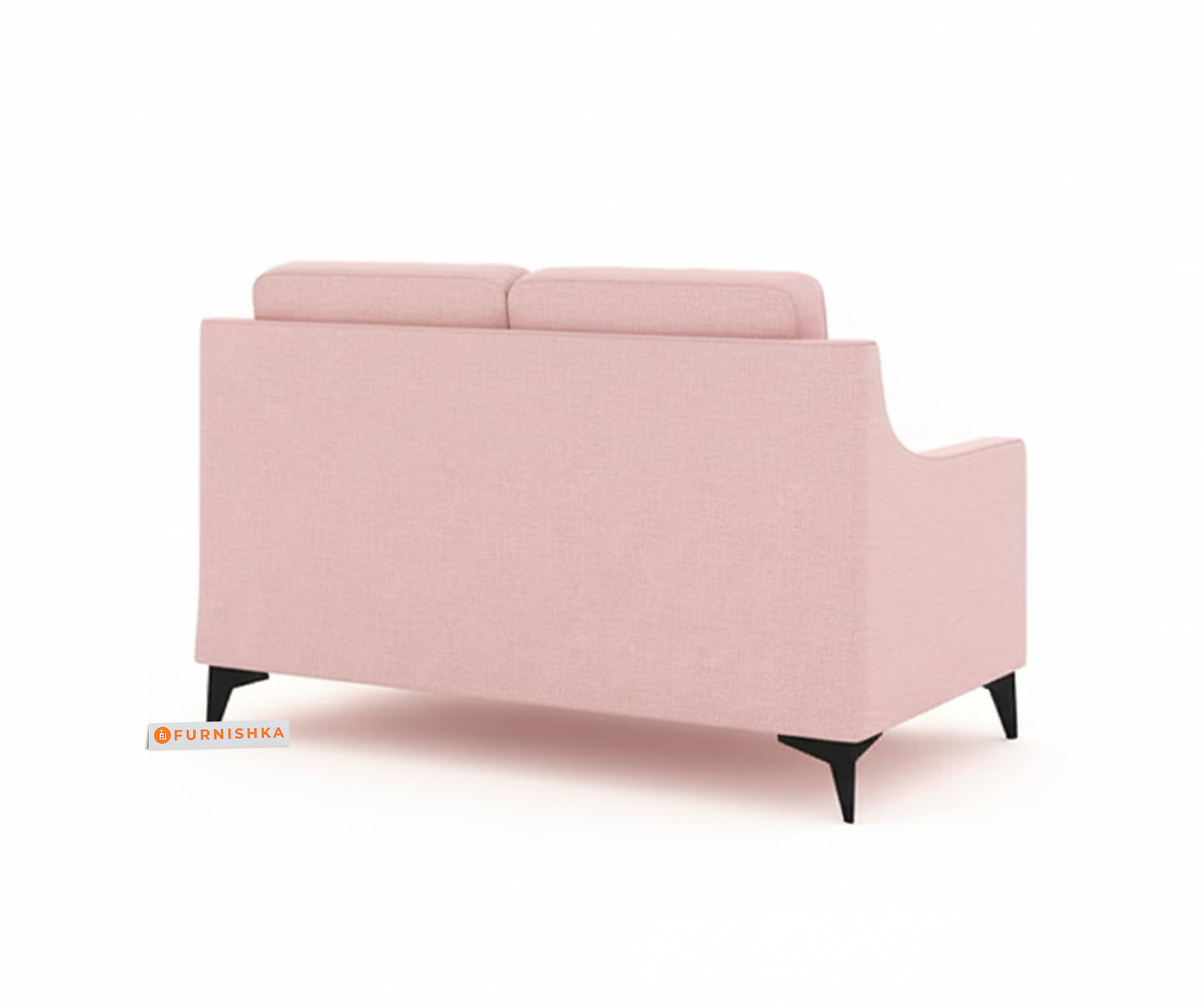 Arrasso 2 seater Sofa Flamingo Pink