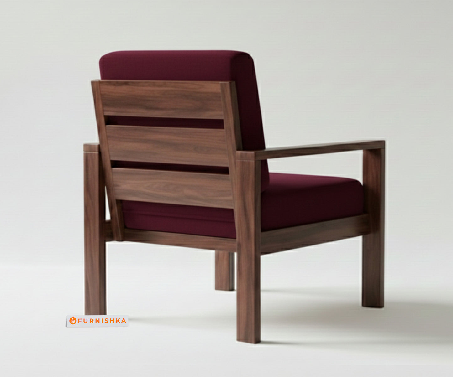 Halle sofa - 3+1+1 Sofa Red Wine