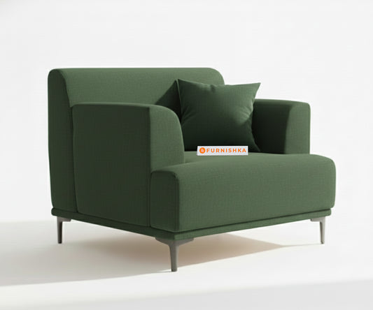 Liam Sofa 1 Seater Pine Green