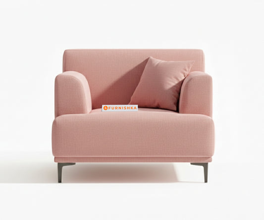 Liam Sofa 1 Seater Flamingo Pink