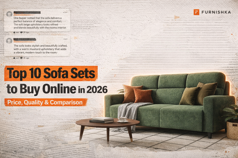 Top 10 Sofa Sets to Buy Online in 2026 – Price, Quality & Comparison