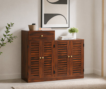 Agur Sheesham wood Shoe Rack