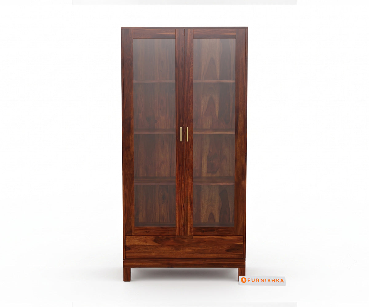 Ivaan Sheesham Wood Bookshelf