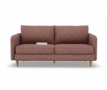 Flora 3 seater sofa in Bone white