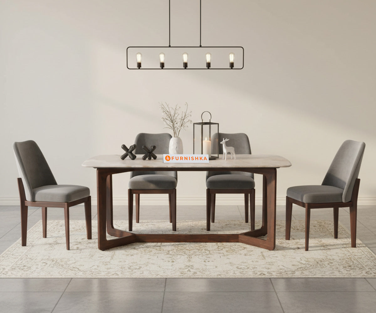 Vetra 4 Seater Dining Sets with Australian Onyx Top