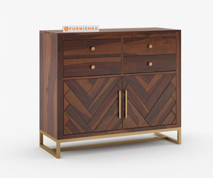 Scooby Sheesham Wood Chest of Drawer