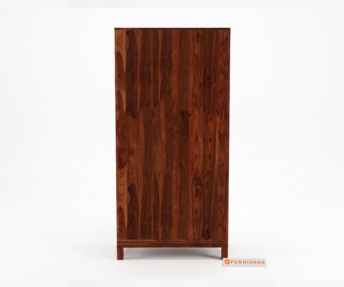 Ivaan Sheesham Wood Bookshelf