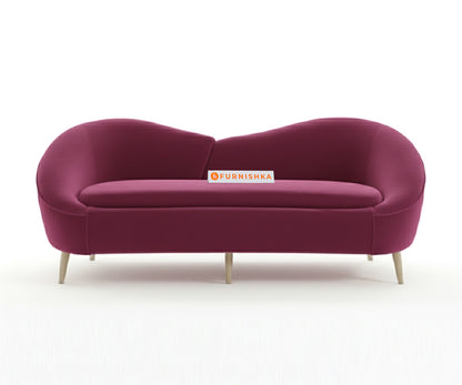 Hana Sofa 2 Seater Red Wine