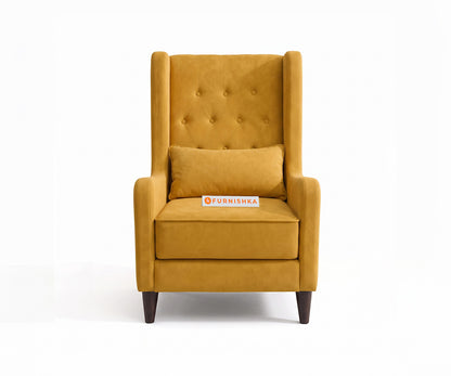 Berlin Accent Chair in Daffodill Yellow