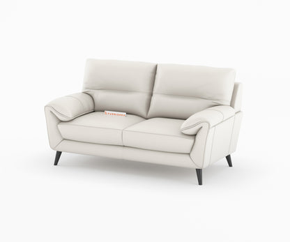 Suntory Leather 3+2 Seater Sofa Set Light Beige