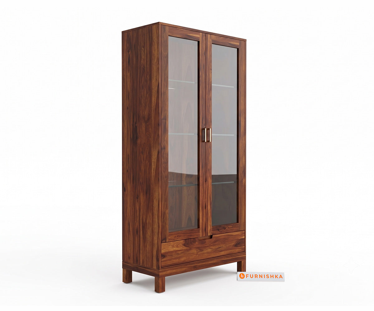 Ivaan Sheesham Wood Bookshelf