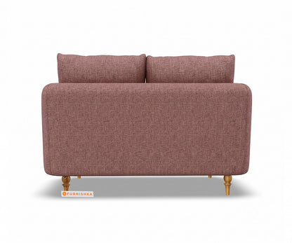 Flora 2 Seater Sofa in Vintage Aqua