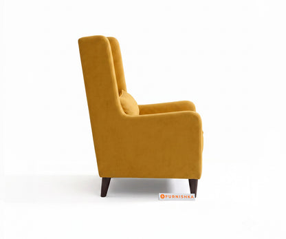 Berlin Accent Chair in Daffodill Yellow
