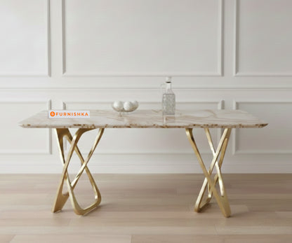 Dolce 6 Seater Dining Sets with Australian Onyx Marble Top