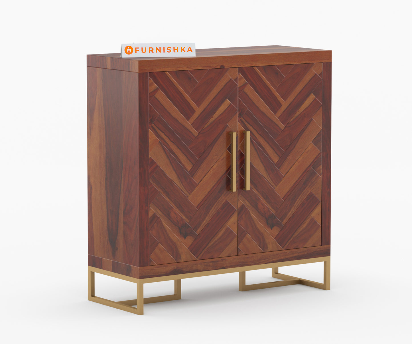 Warren Sheesham Wood Shoe Rack