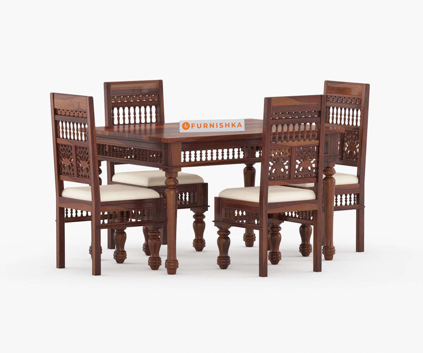 Atlanta 4 Seater Dining Set with Cushion & Chairs