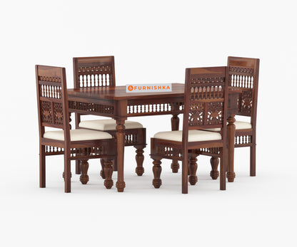 Atlanta 4 Seater Dining Set with Cushion & Chairs