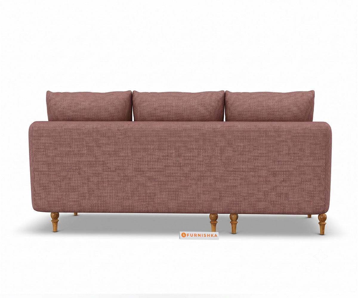 Flora 2 Seater Sectional Sofa LHS - Silver Grey