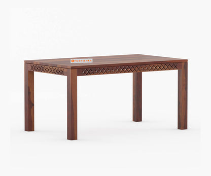 Pearl 6 Seater Dining Set With Cushion Chairs