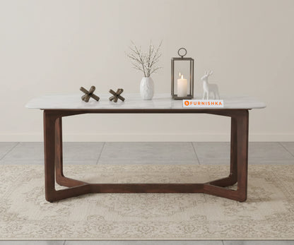 Vetra 6 Seater  Indian Marble Top Dining Table
