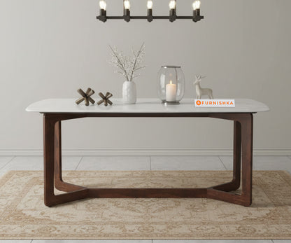 Vetra 6 Seater Dining Sets with Quartz Top