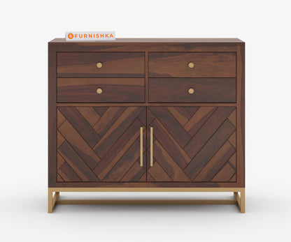Scooby Sheesham Wood Chest of Drawer