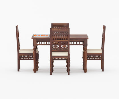 Atlanta 4 Seater Dining Set with Cushion & Chairs