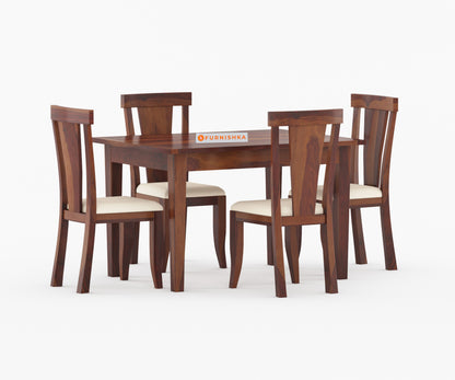 Bethany 4 Seater Dining Set with Cushion Chairs