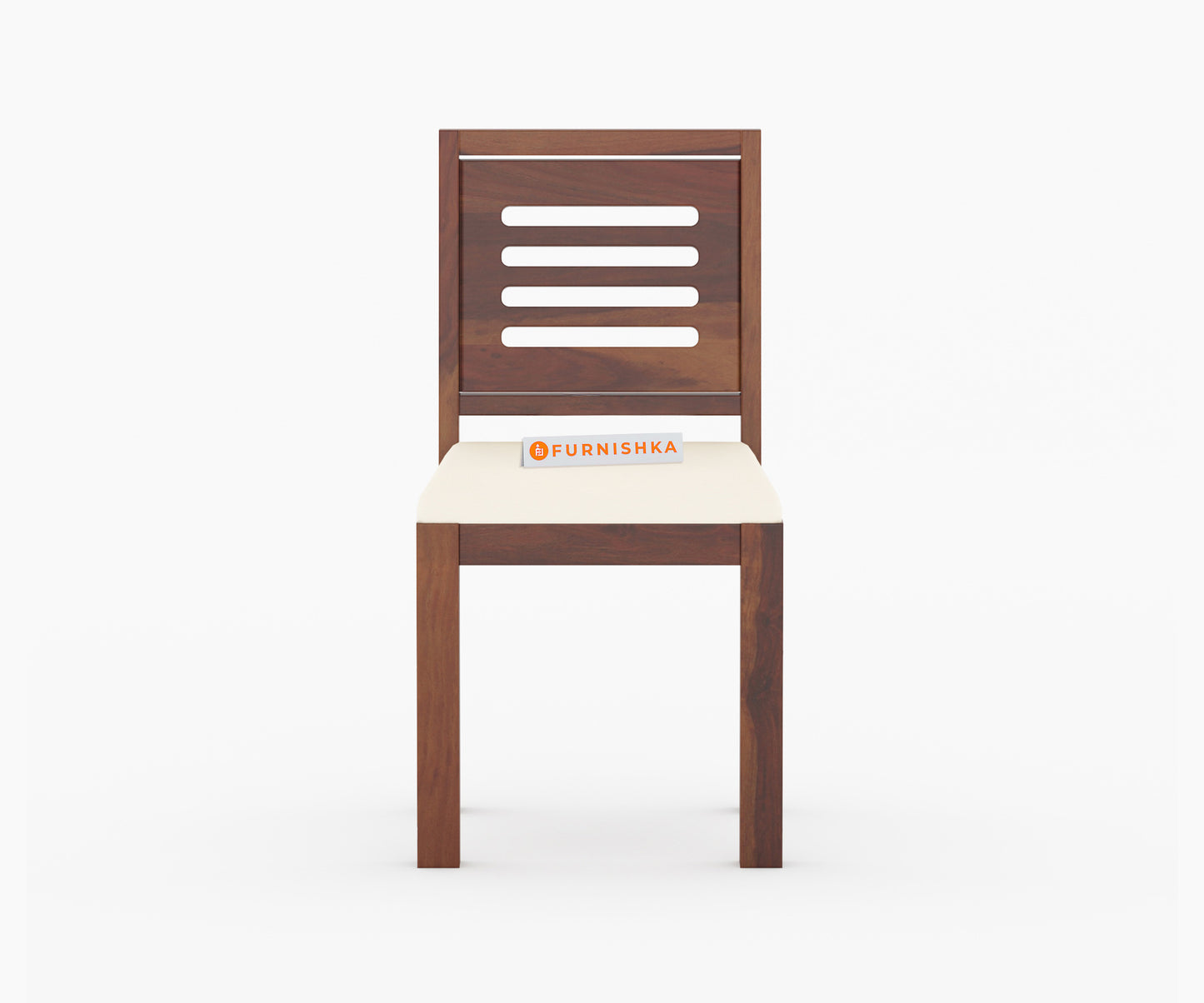 Daria Sheesham Wood 4 Seater Dining Sets With Cushion Top Chairs