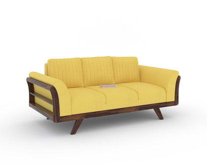 Sahara Sofa 3 Seater Mustard Yellow