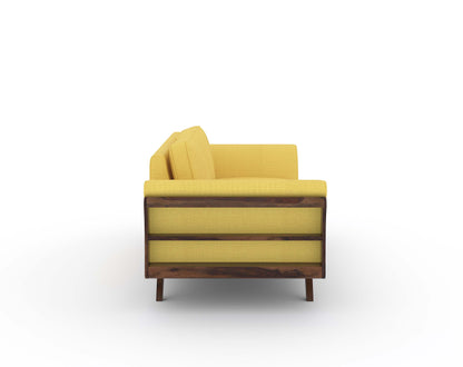 Sahara Sofa 3 Seater Mustard Yellow