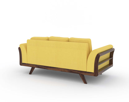 Sahara Sofa 3 Seater Mustard Yellow