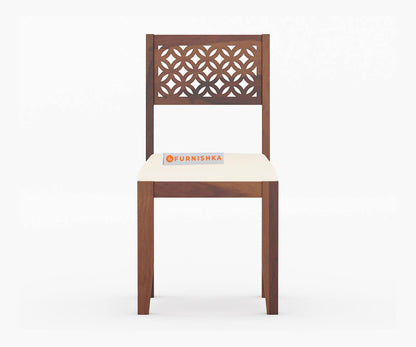 Pearl 6 Seater Dining Set With Cushion Chairs