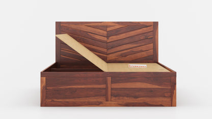 Chevora Box Bed in Sheesham - King Size
