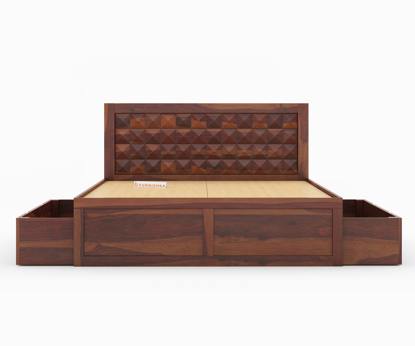 Nova Drawer Bed in Sheesham - King Size