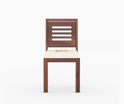 Daria Sheesham Wood 6 Seater Dining Sets With Cushion Top Chair