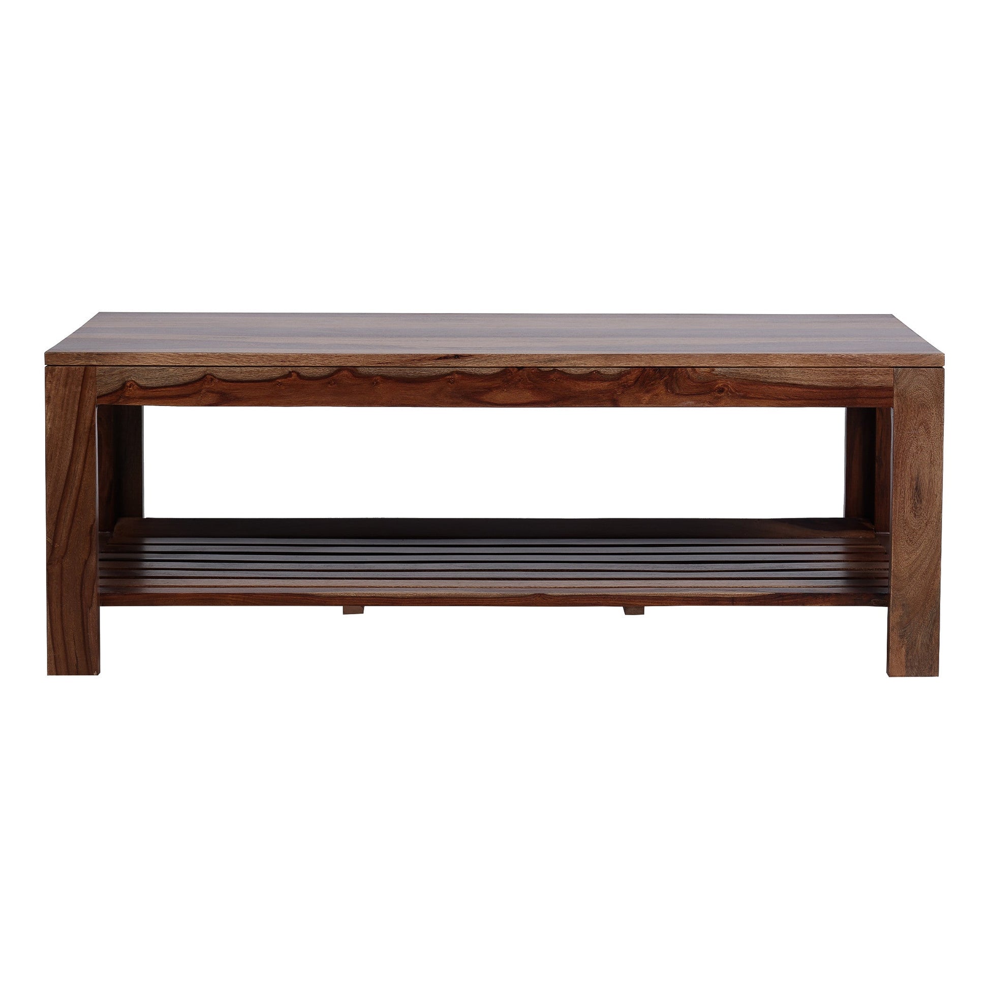 Evara Sheesham Coffee Table - Furnishka 