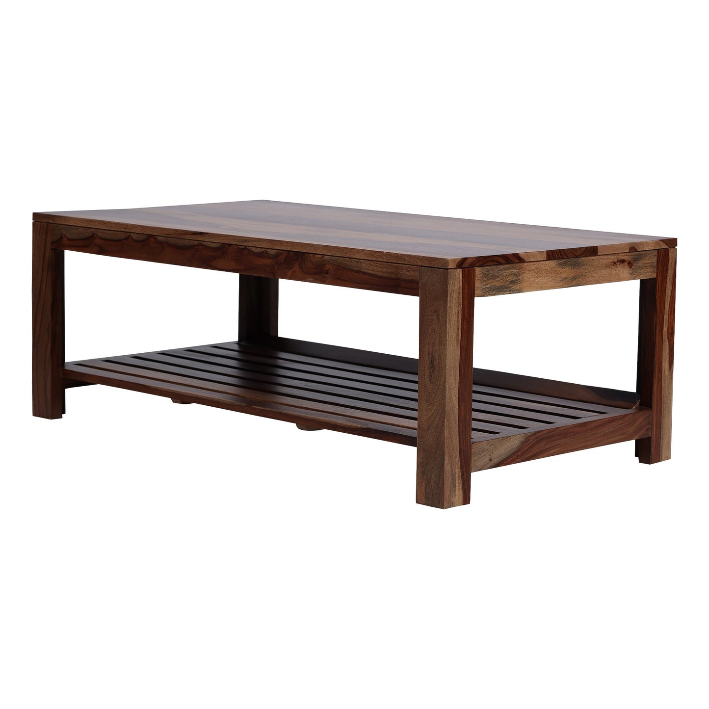 Evara Sheesham Coffee Table - Furnishka 
