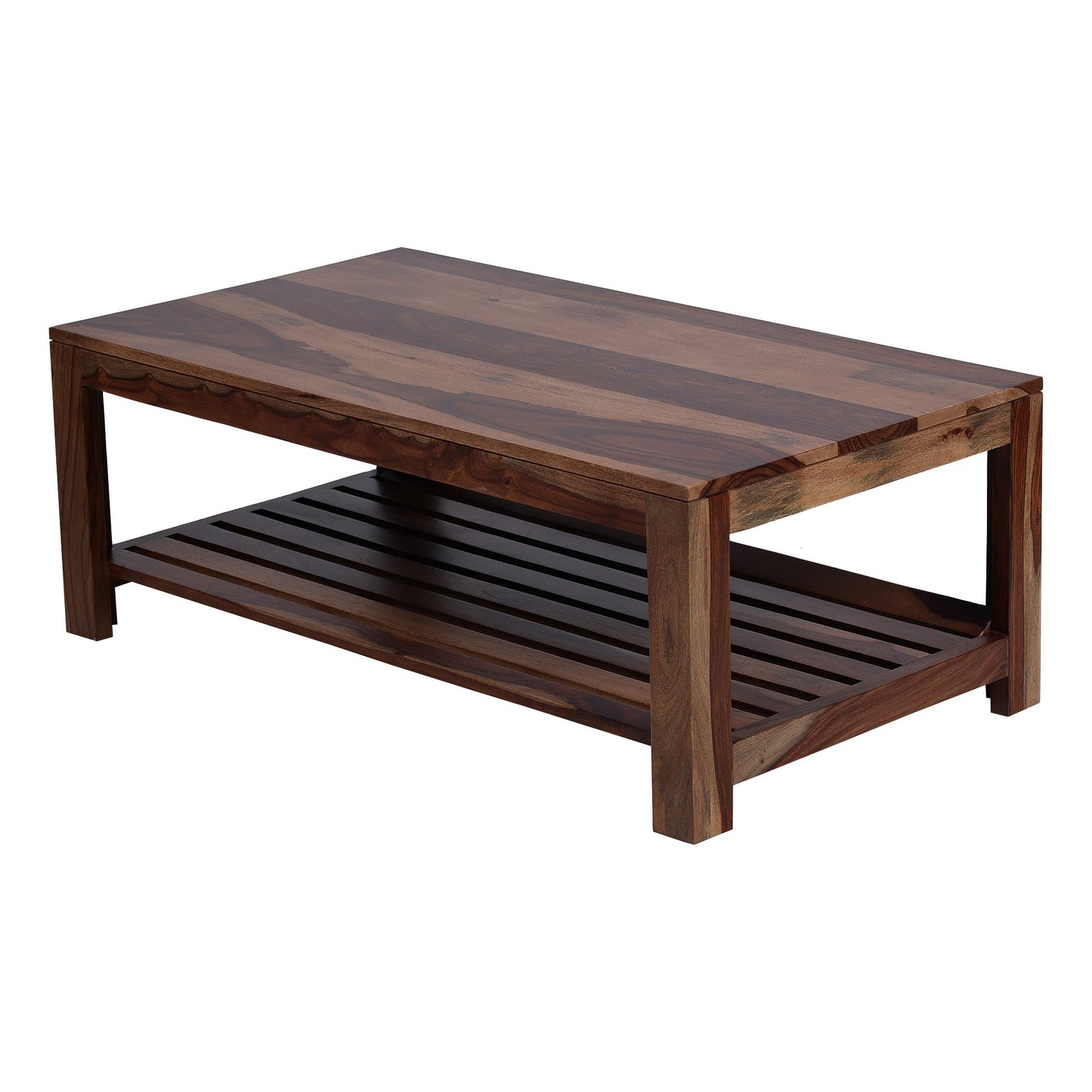 Evara Sheesham Coffee Table - Furnishka 